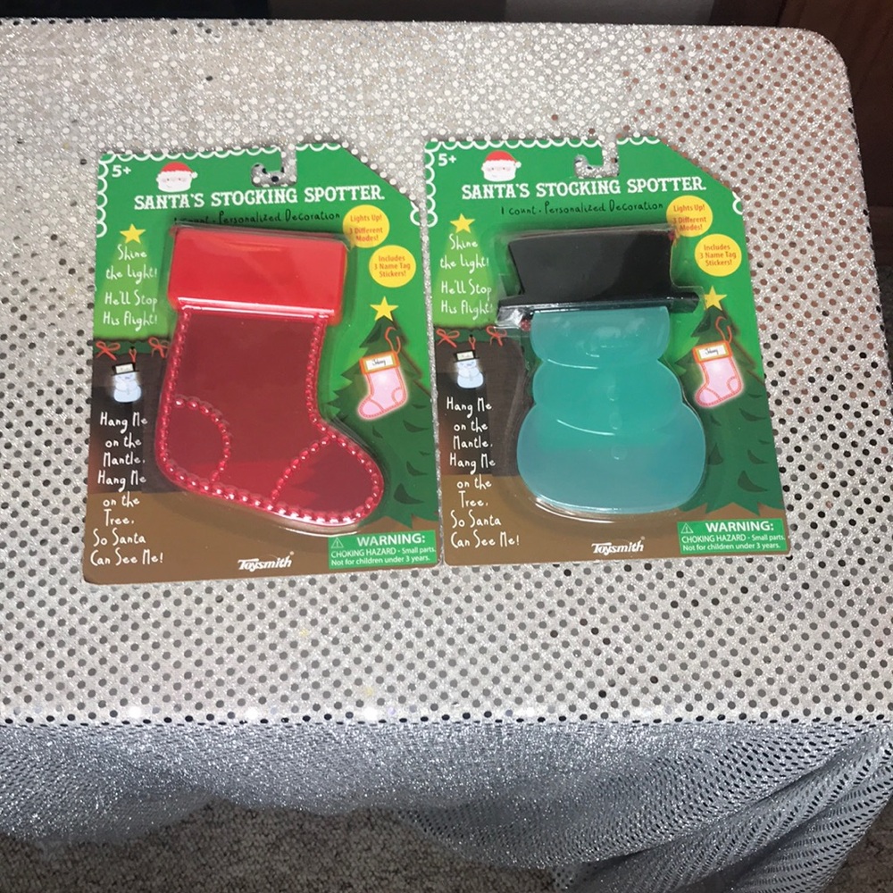 Santa’s Stocking Spotters Set of 2